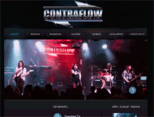 Tablet Screenshot of contraflowband.com